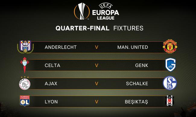 阿贾克斯客场取胜里昂顺利晋级八强